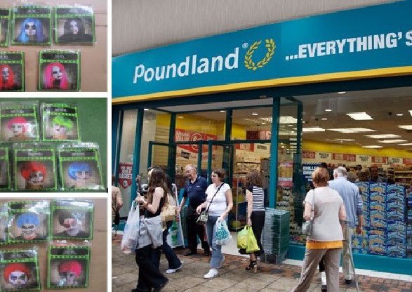 Poundland recall Halloween wigs