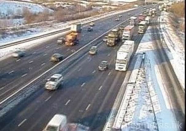 You can check if the roads are clear with local Highways England traffic cameras